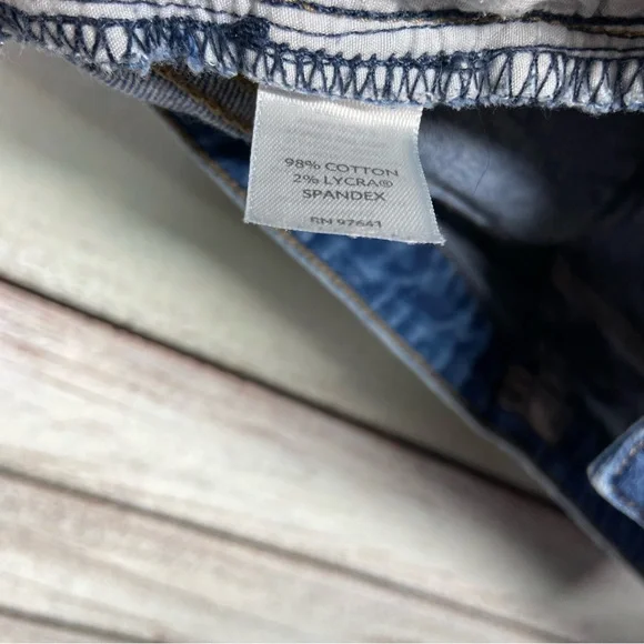 J Jill Jeans Womens 14P Blue Slim Leg Petite Mid Rise Stretch Denim Pants - Picture 4 of 11